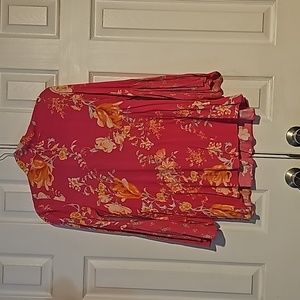 Free people hot pink dress, size xs